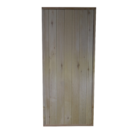 дверь банная массив 1770*770, осина 2 сорт