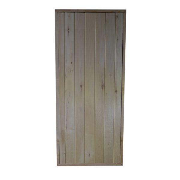 дверь банная массив 1770*770, осина 2 сорт
